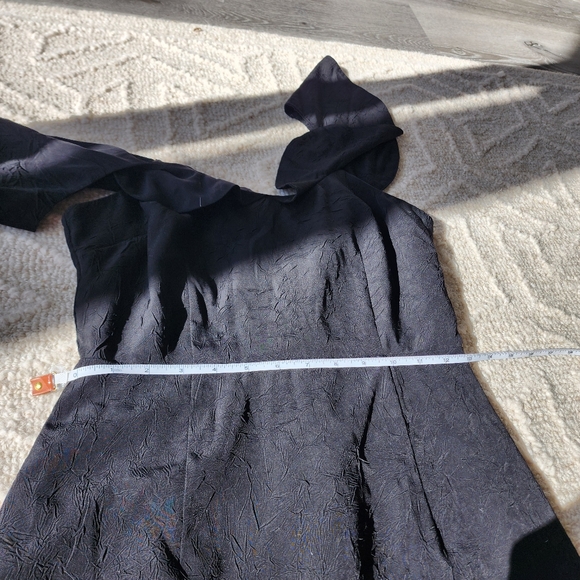 Chelsea28 Black‎ Ruffle Midi Dress - Picture 9 of 16